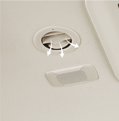 Cabin Cooling Vents for All Three Rows